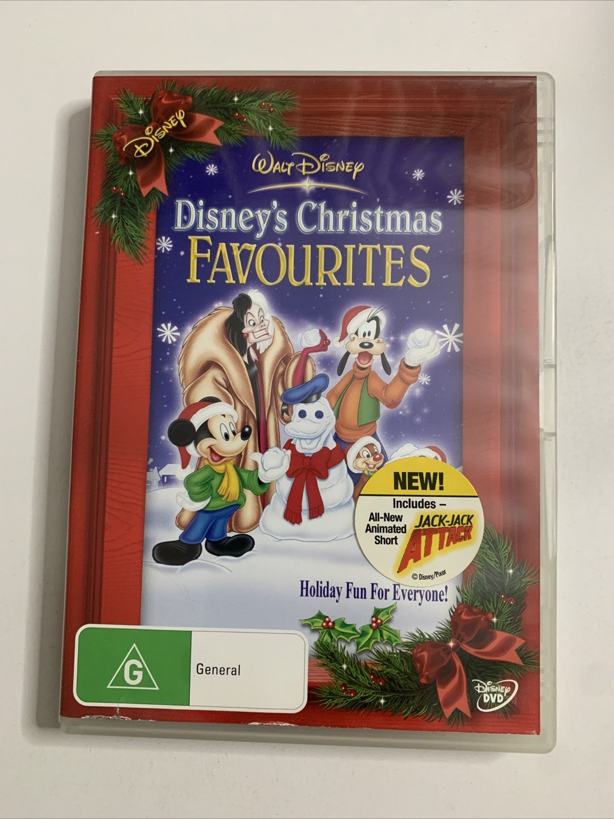 Disney's Christmas Favourites (DVD, 2005) Animation Region 4