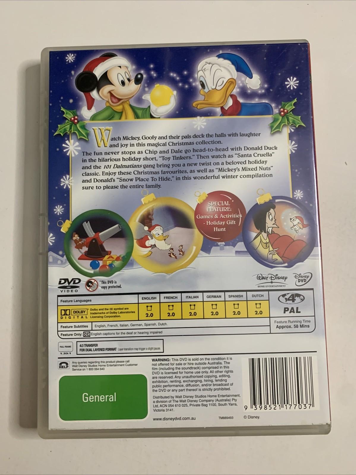 Disney's Christmas Favourites (DVD, 2005) Animation Region 4