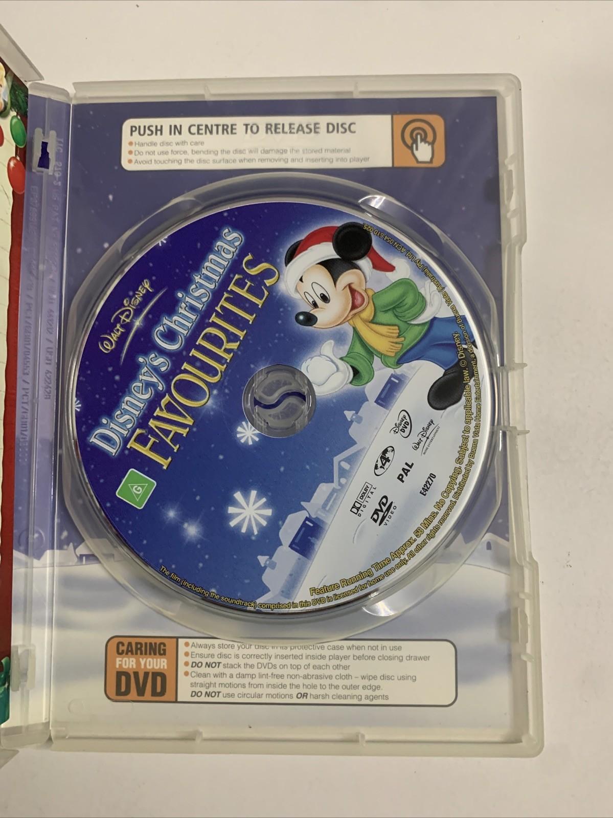 Disney's Christmas Favourites (DVD, 2005) Animation Region 4