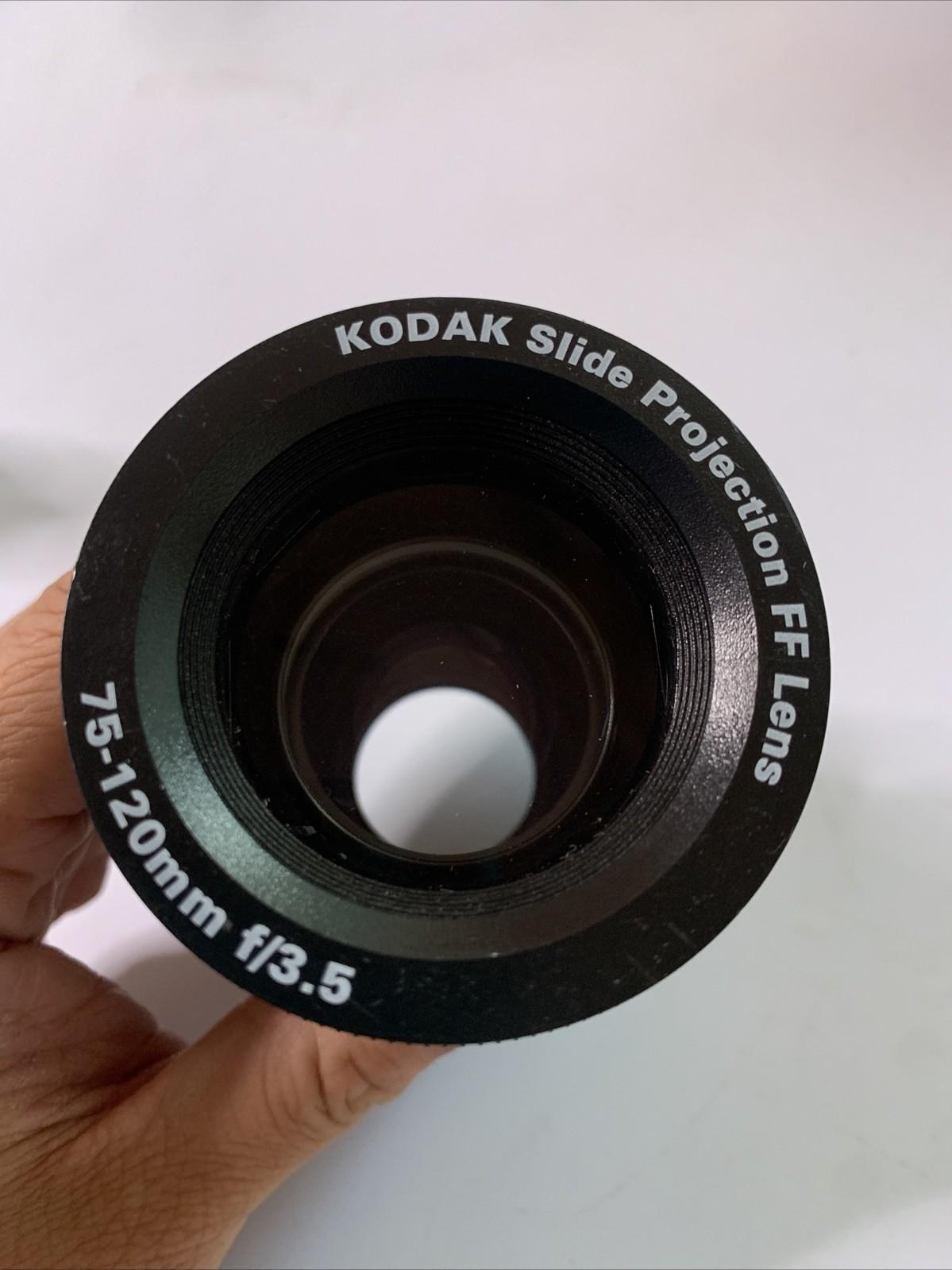 Kodak Slide Projector FF Lens 75-120mm f/3.5