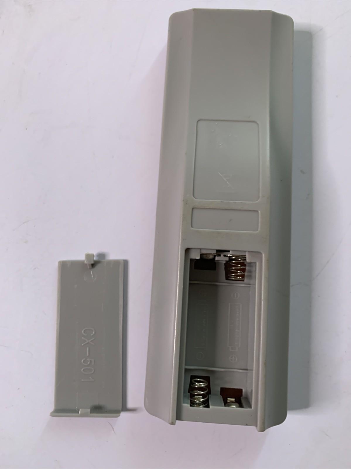 Genuine Ausiosonic DVD Remote Control CX-501 For Audiosonic DVD Player