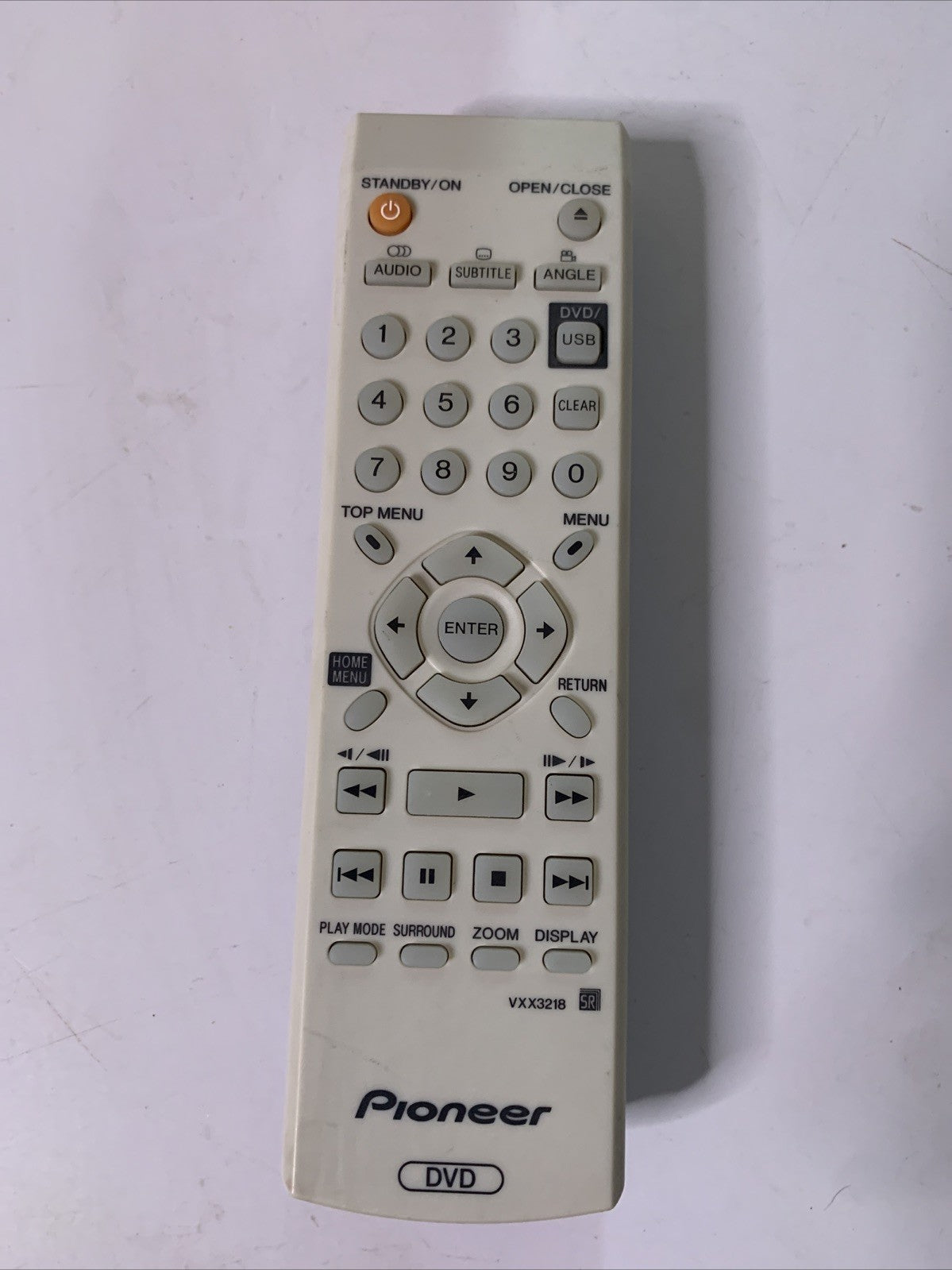 Genuine Pioneer VXX3218 Remote Control For DVD Player