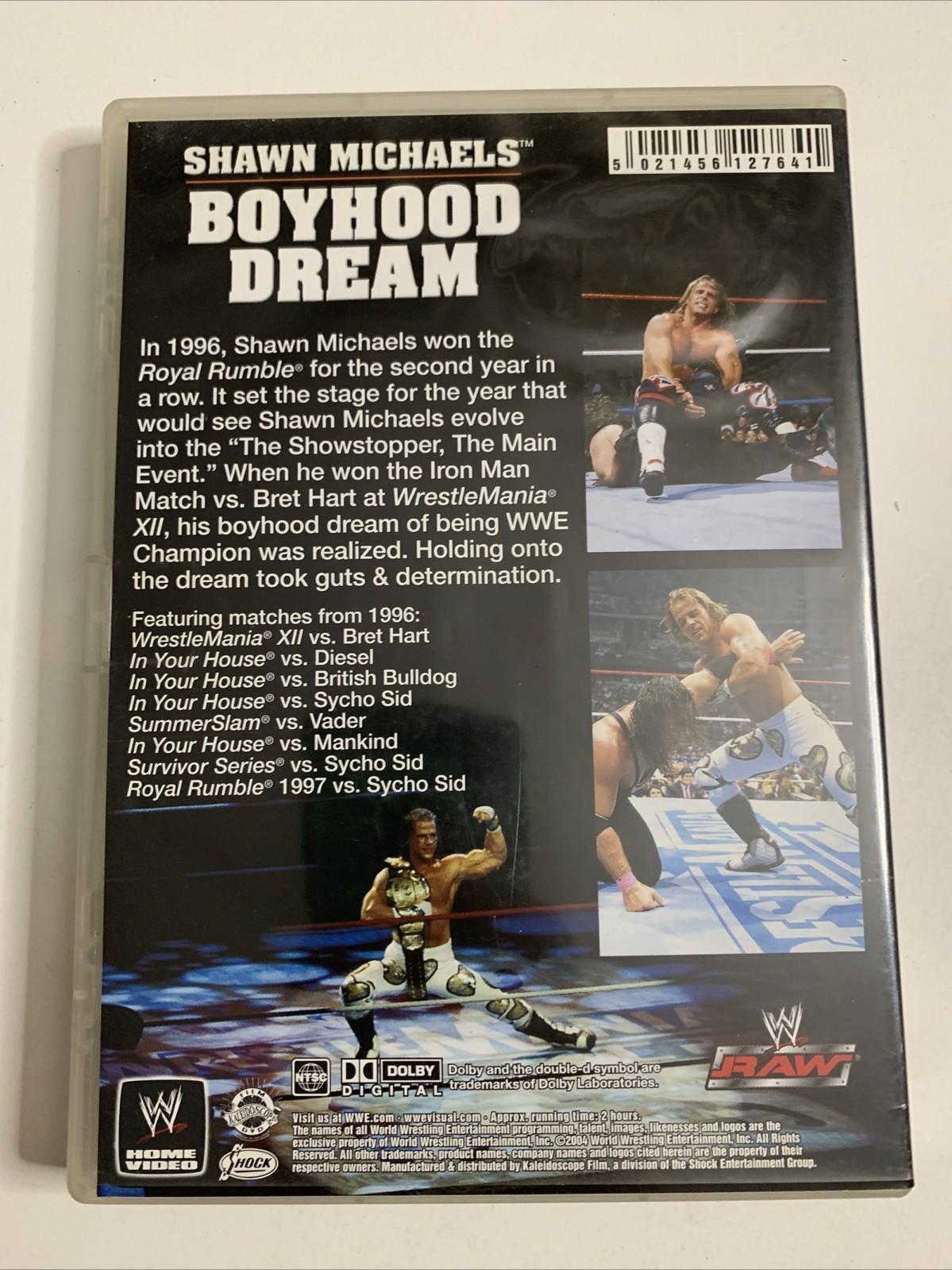 WWE Shawn Michaels : Boyhood Dream (DVD) Region 4
