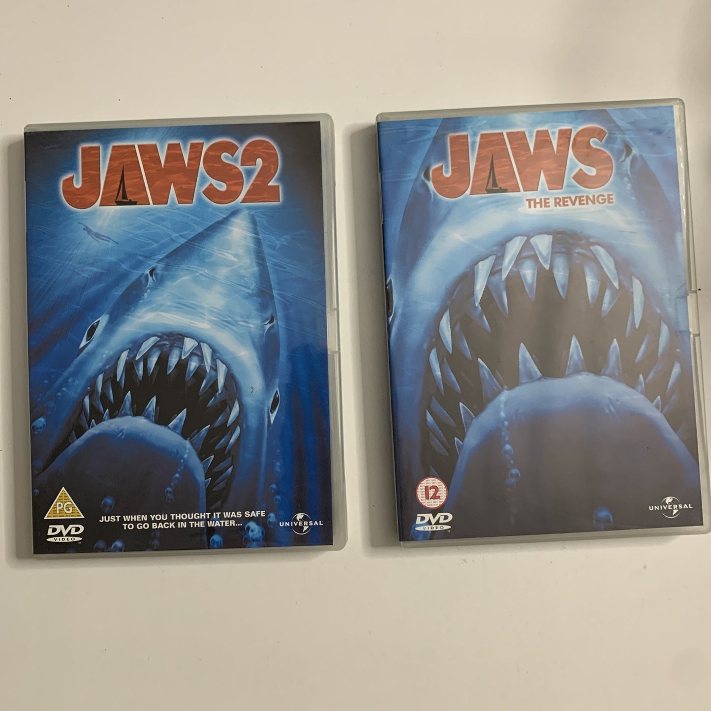 Jaws 2 + Jaws Revenge (DVD, 1978) Region 4