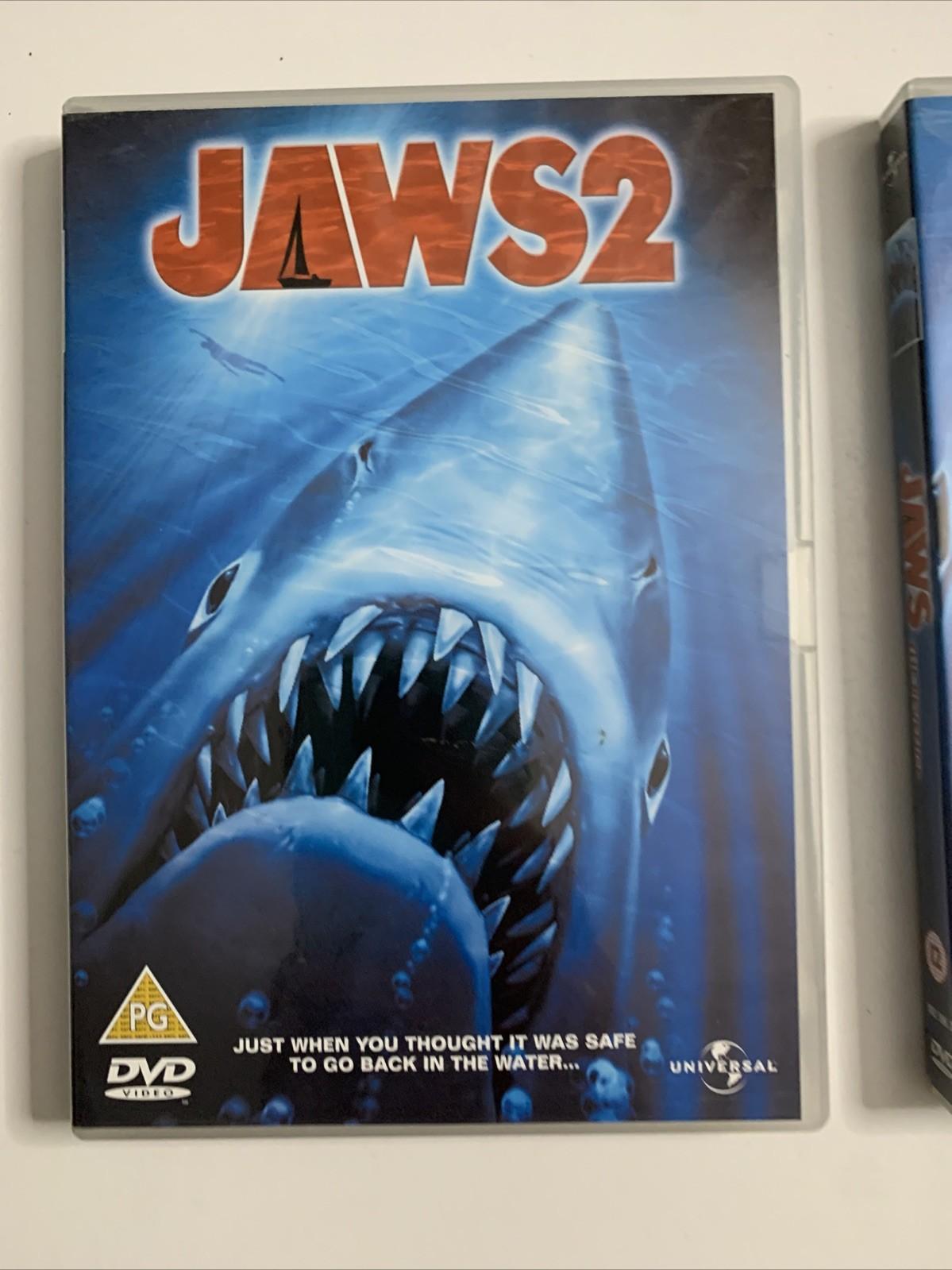 Jaws 2 + Jaws Revenge (DVD, 1978) Region 4