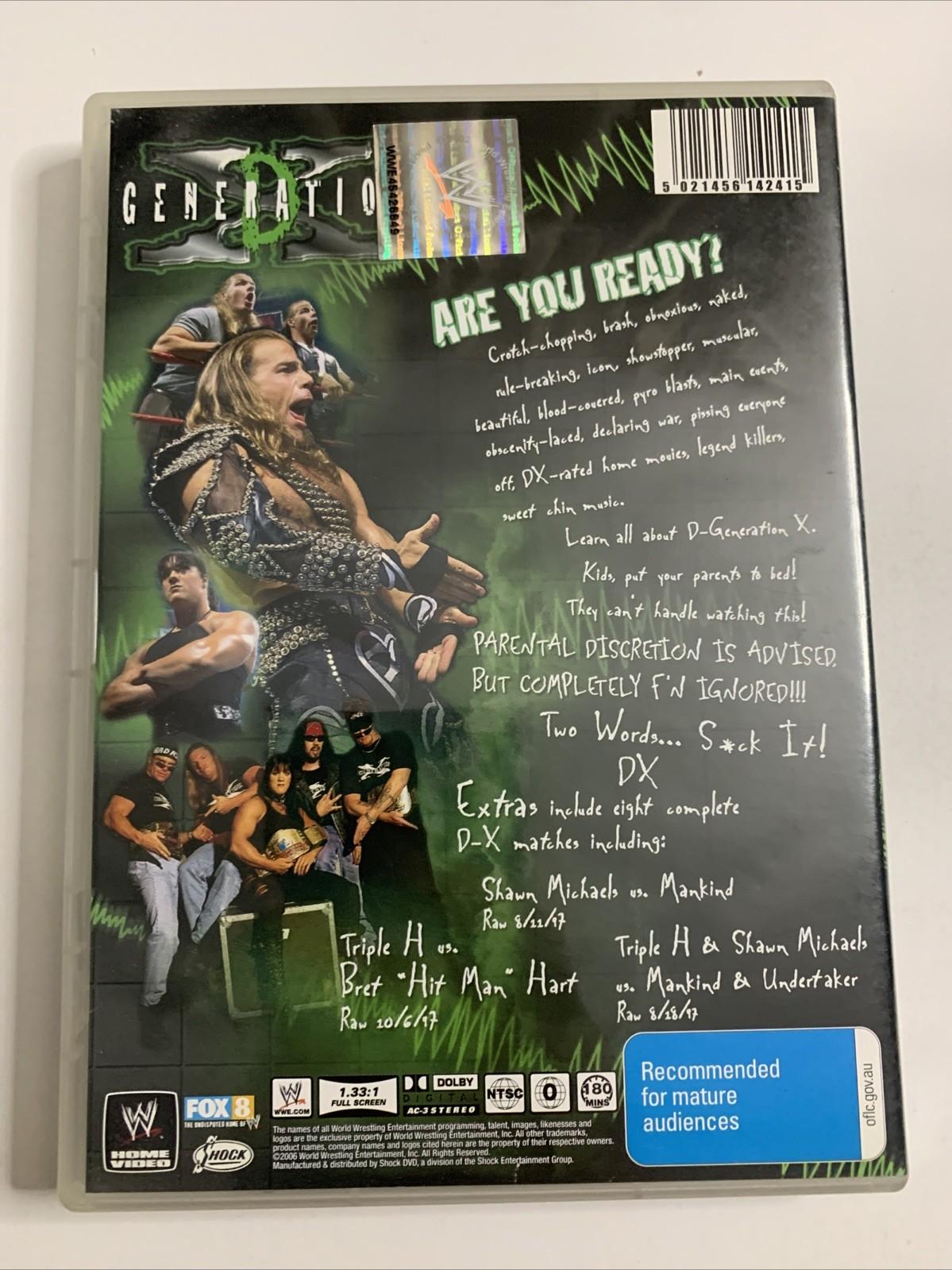 WWE D-Generation X (DVD, 2006) All Regions
