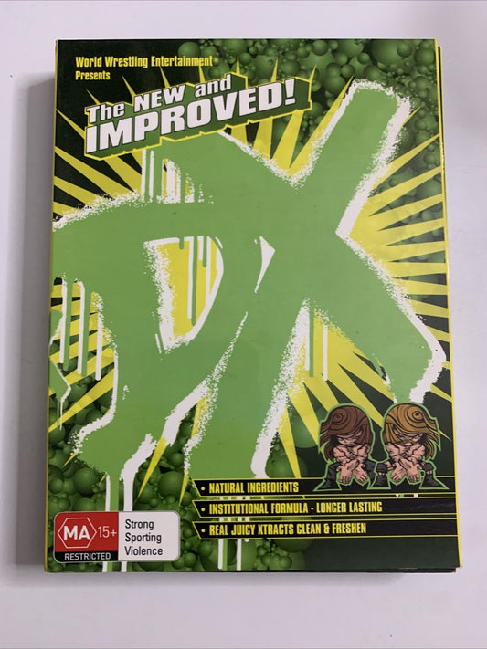 WWE DX The New And Improved (DVD, 2007, 3-Disc) Vince McMahon  Region 4