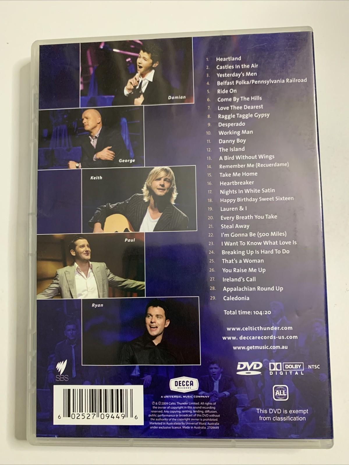 Celtic Thunder – Take Me Home (DVD, 2009) All Regions