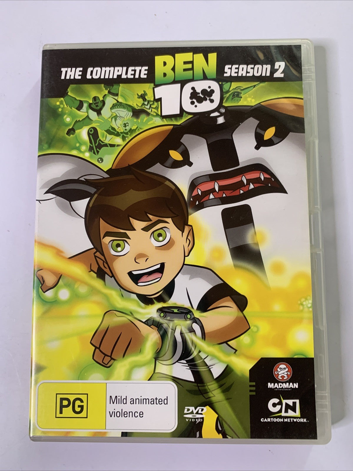 Ben 10 : Season 2 (DVD, 2006) 2-Disc Animation Madman Region 4