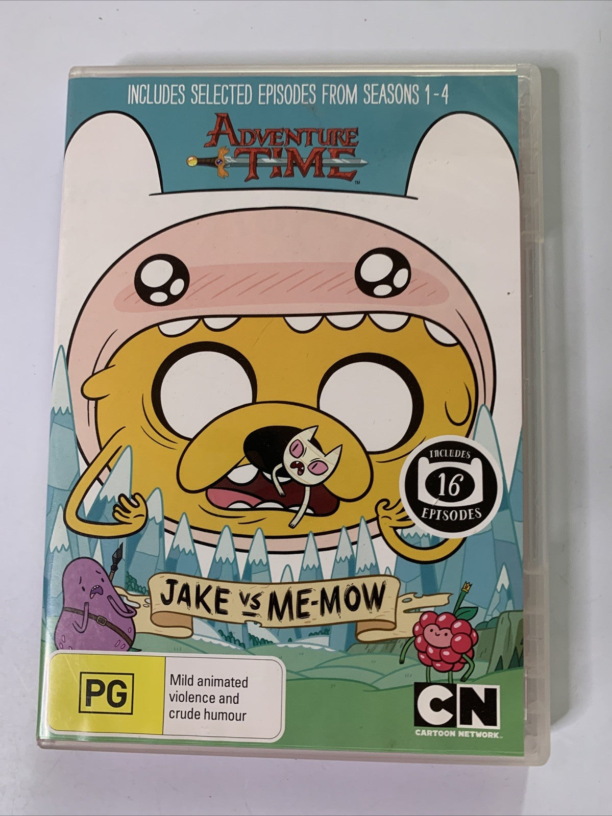 Adventure Time : Jake Vs Me-Mow (DVD, 2010) Animation Region 4