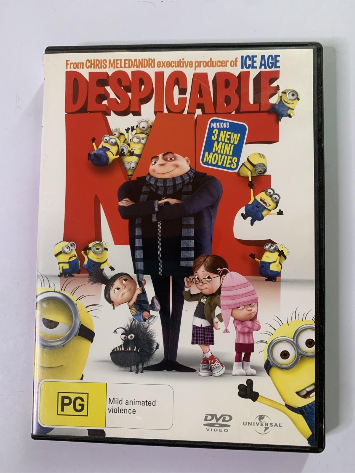 Despicable Me 1 & 2 (DVD, 2010) Animation Region 4