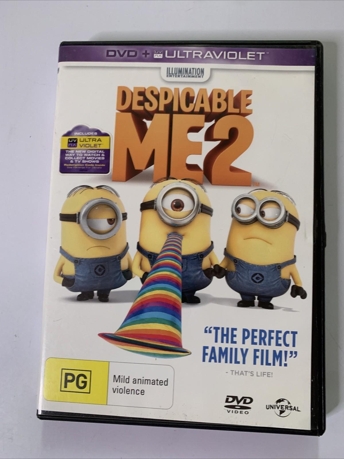 Despicable Me 1 & 2 (DVD, 2010) Animation Region 4