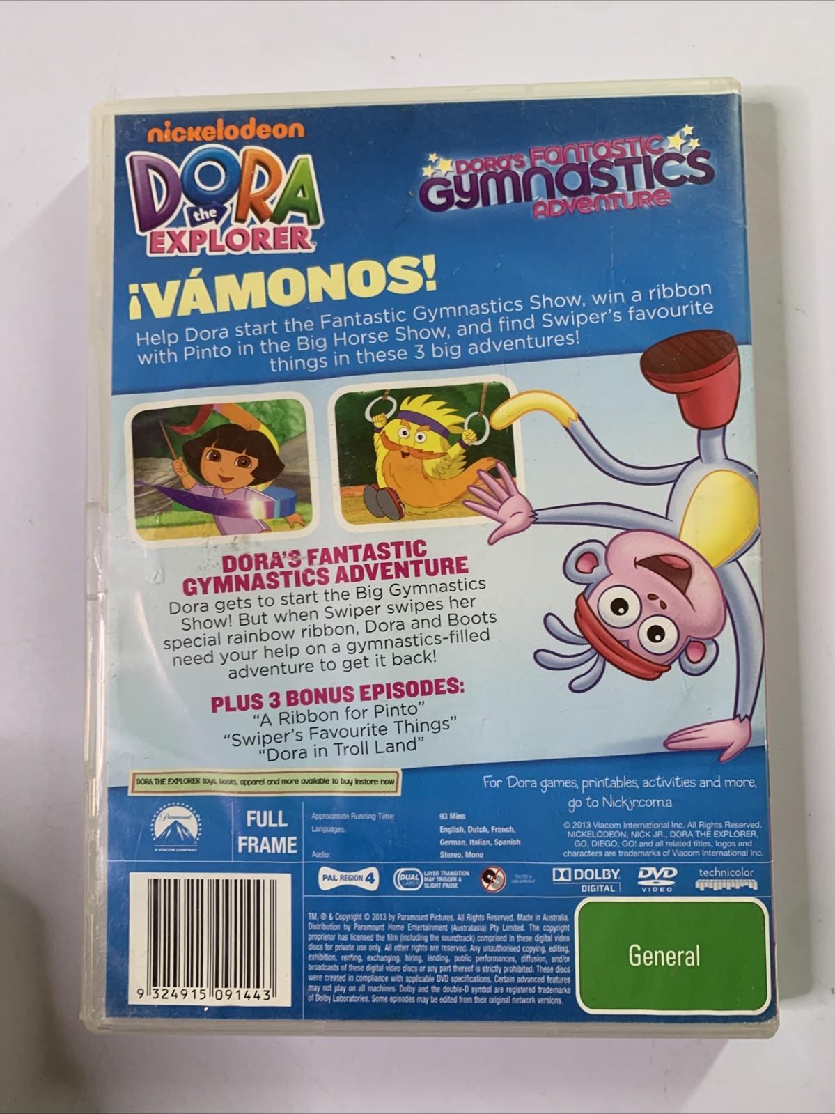 Dora The Explorer : Dora's Fantastic Gymnastic Adventure (DVD, 2012) Region 4