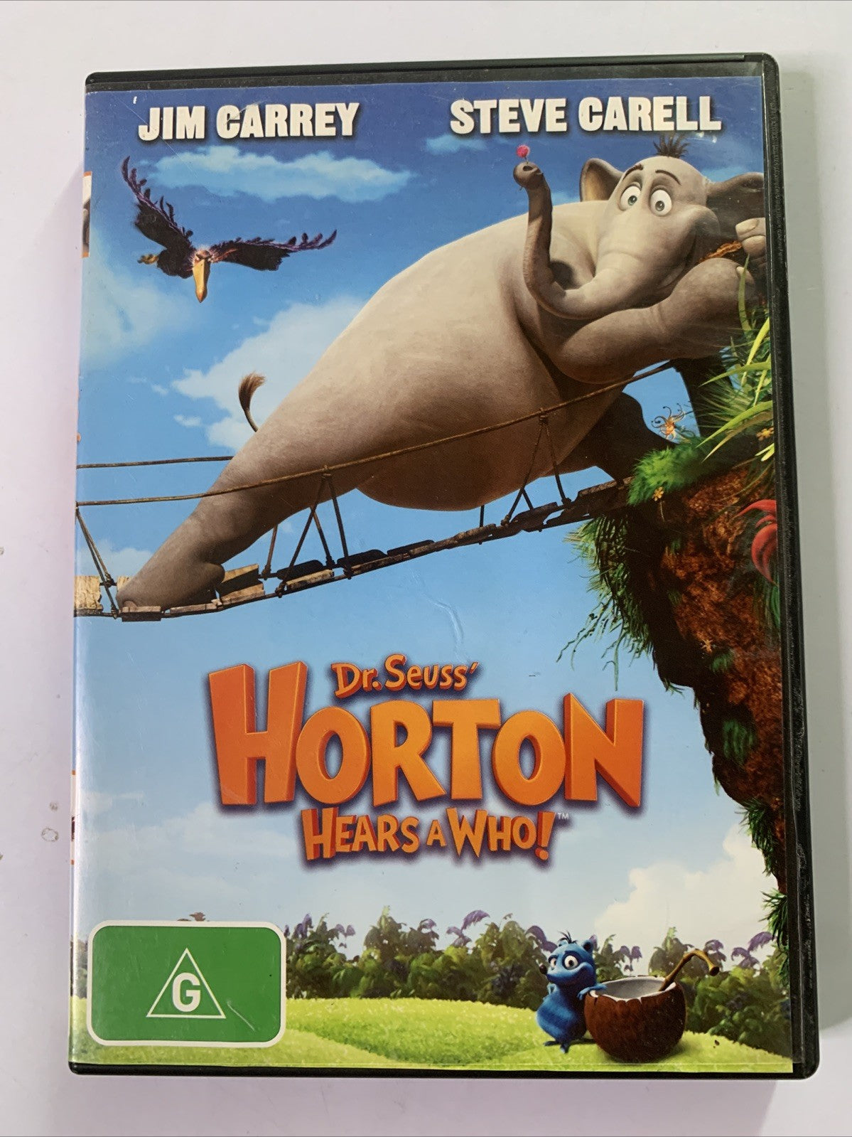 Horton Hears A Who! (DVD, 2008) Jim Carrey, Steve Carell Animation Region 4