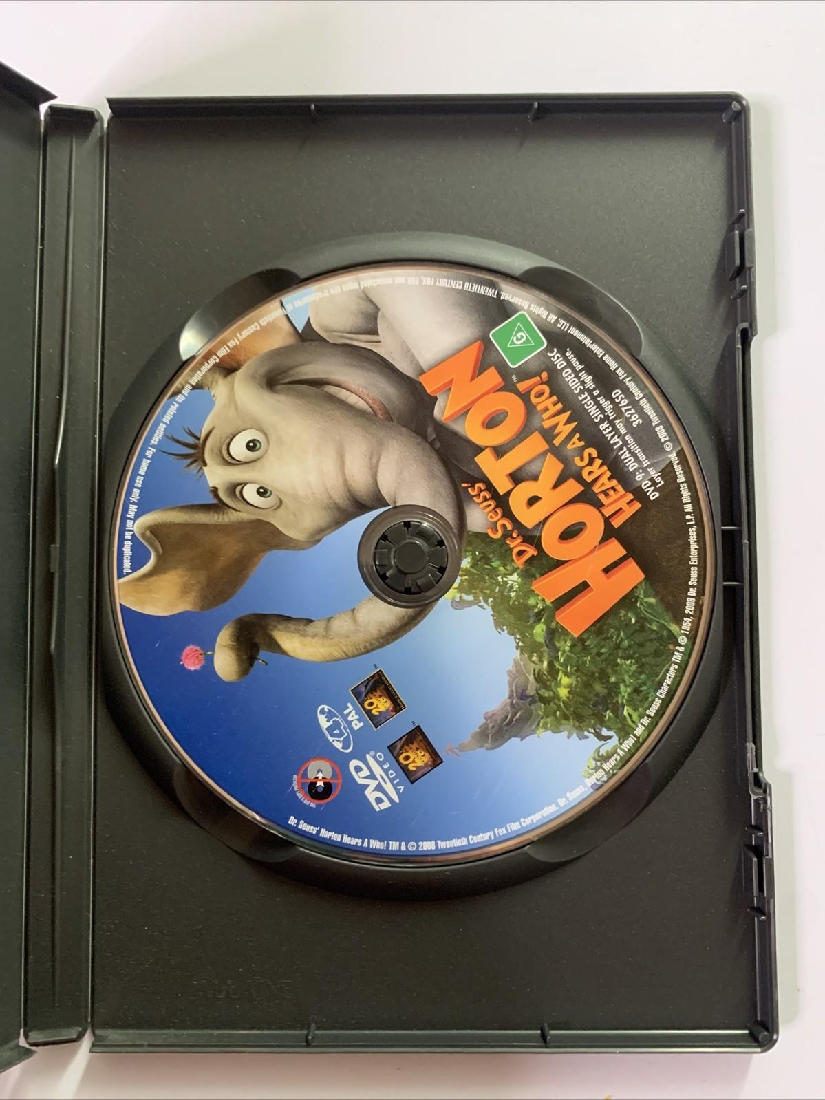 Horton Hears A Who! (DVD, 2008) Jim Carrey, Steve Carell Animation Region 4