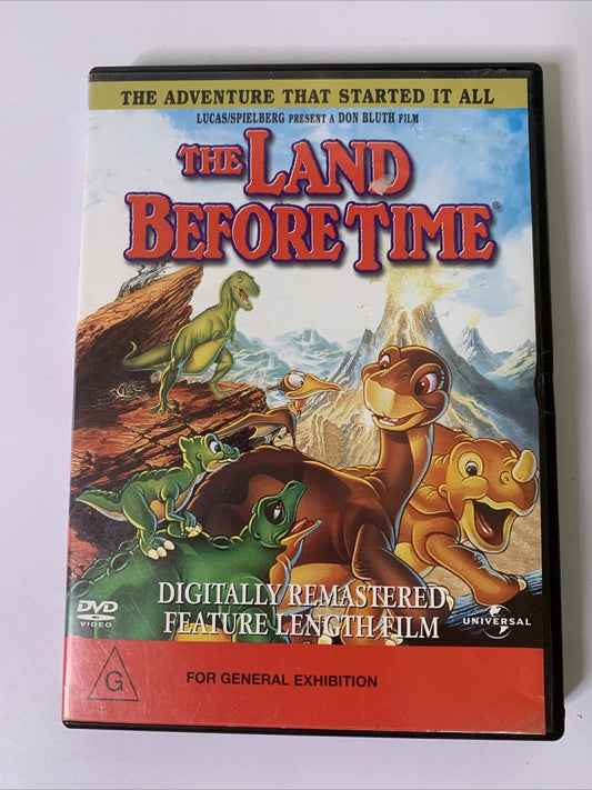 The Land Before Time : The Movie (DVD, 1988) Animation Region 4