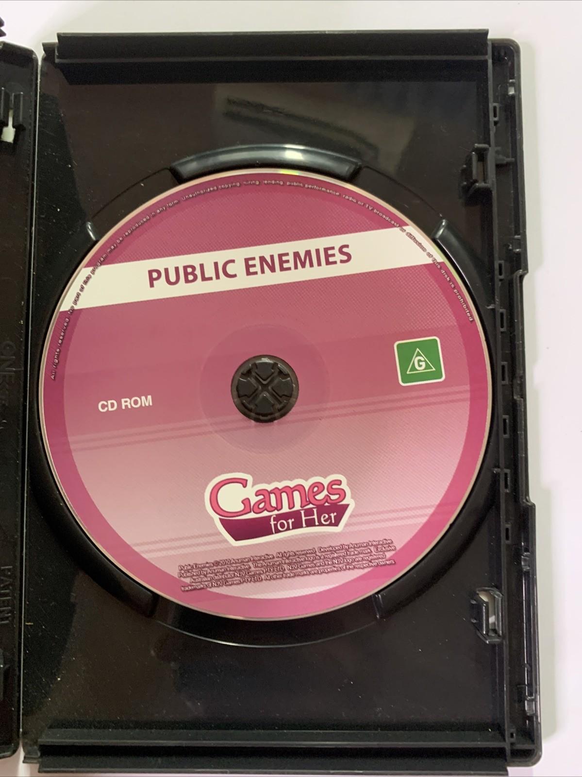 Public Enemies: Bonnie & Clyde PC Windows CD-ROM 2010 Hidden Object Game