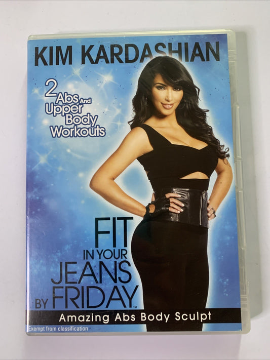 Fit In Your Jeans By Friday: Amazing Abs Body Sculpt (DVD, 2009) Kim Kardashian