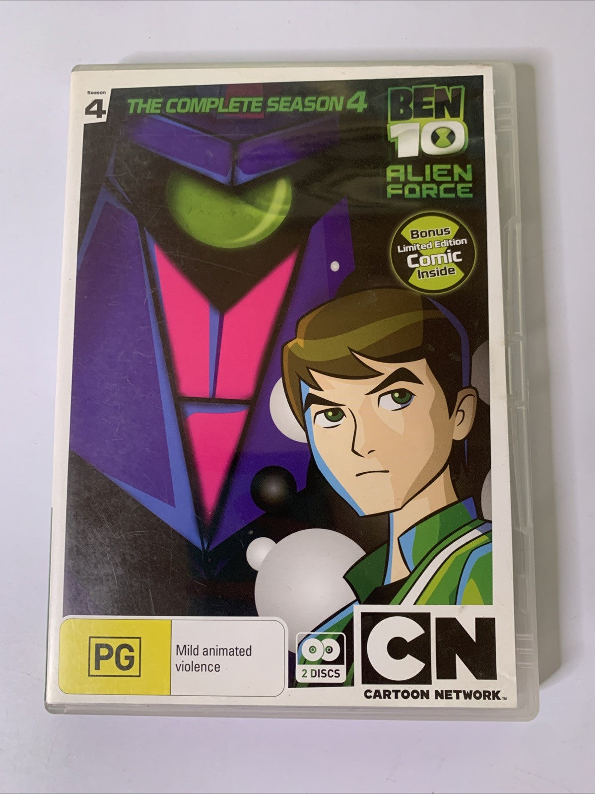 Ben 10 Alien Force : Season 4 (DVD, 2008) Animation Region 4