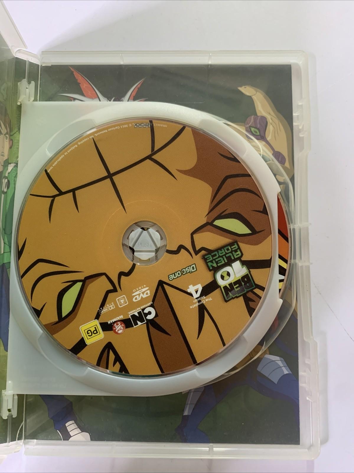 Ben 10 Alien Force : Season 4 (DVD, 2008) Animation Region 4