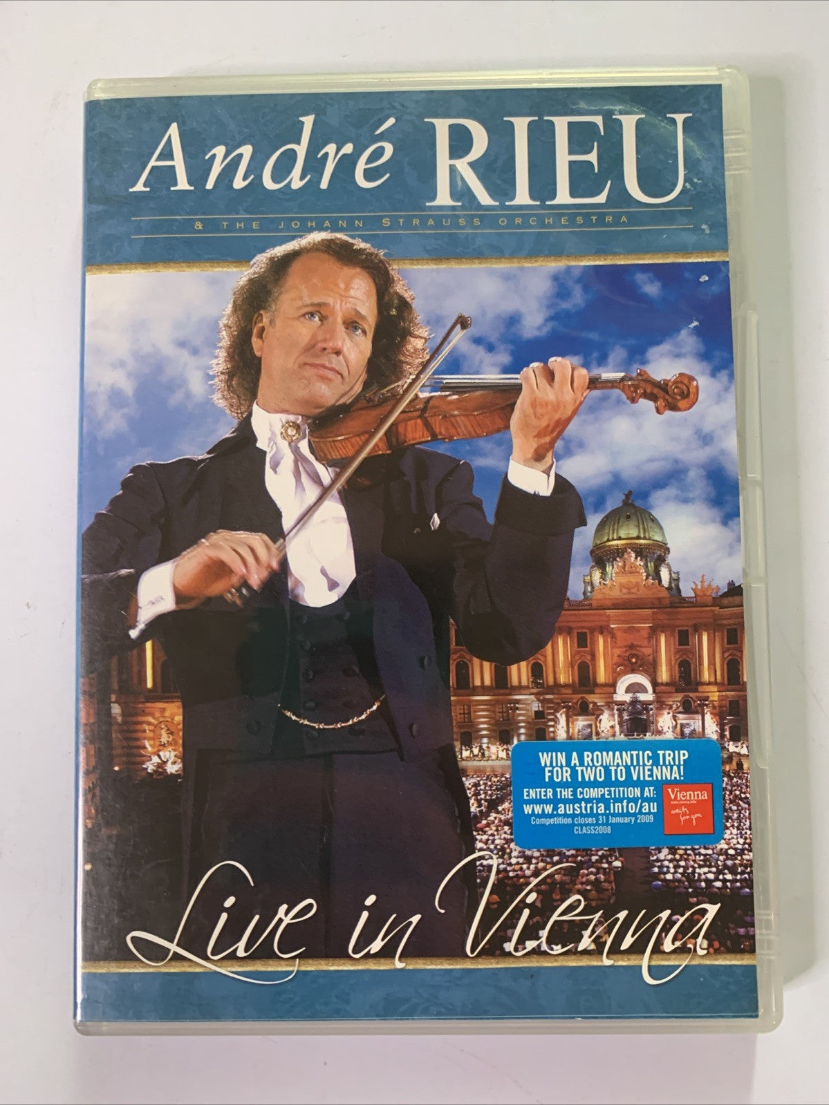 André Rieu, Johann Strauß Orchestra – Live In Vienna (DVD, 2007) All Regions