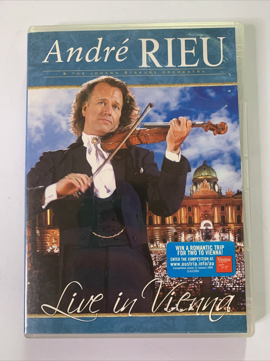 André Rieu, Johann Strauß Orchestra – Live In Vienna (DVD, 2007) All Regions
