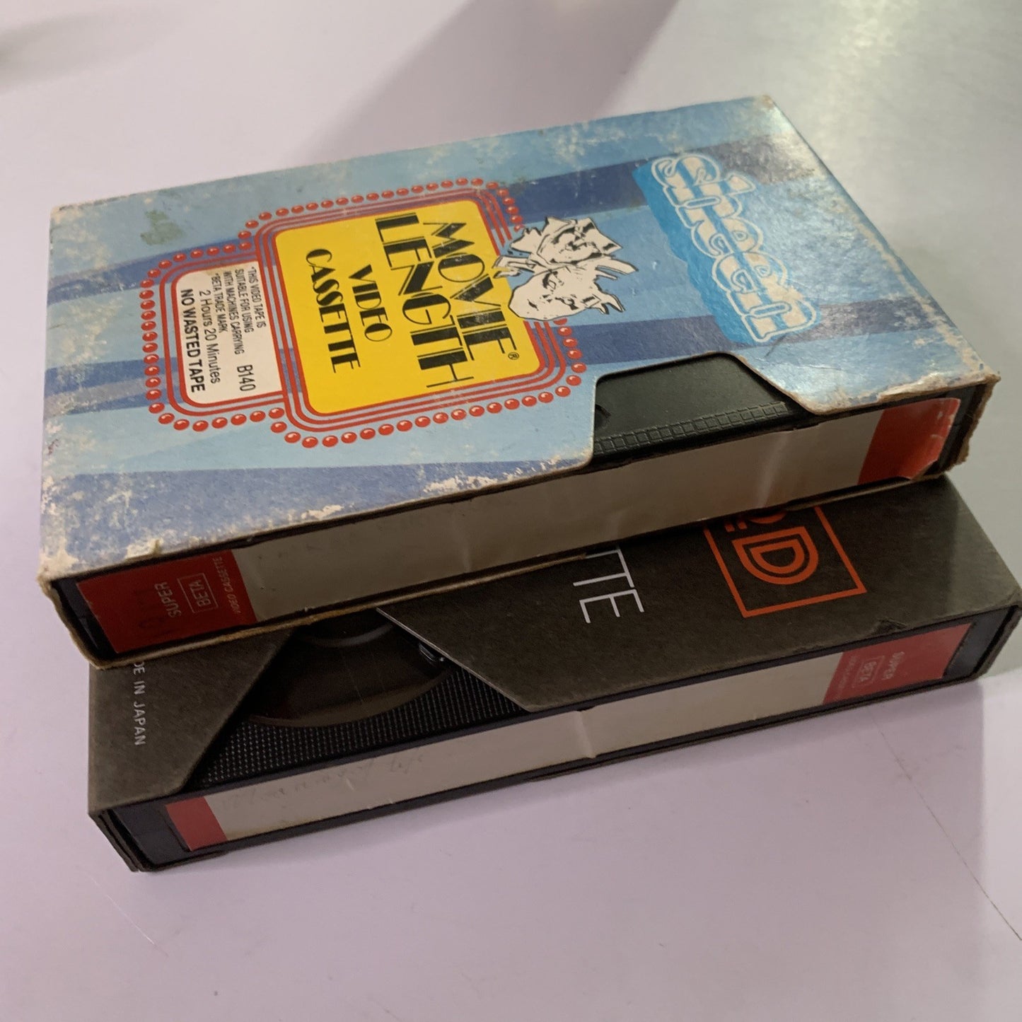 2x Beta Cassette Tape L-500 Used