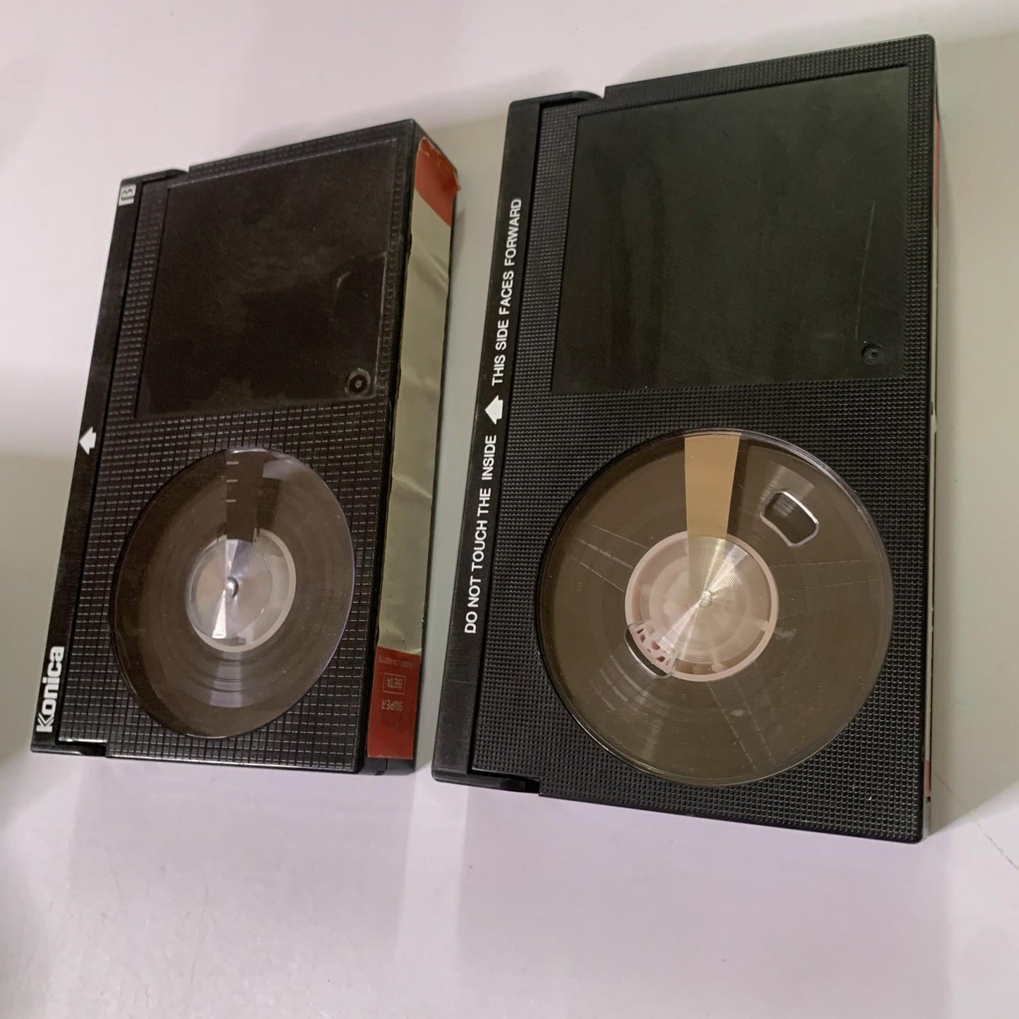 2x Beta Cassette Tape L-500 Used