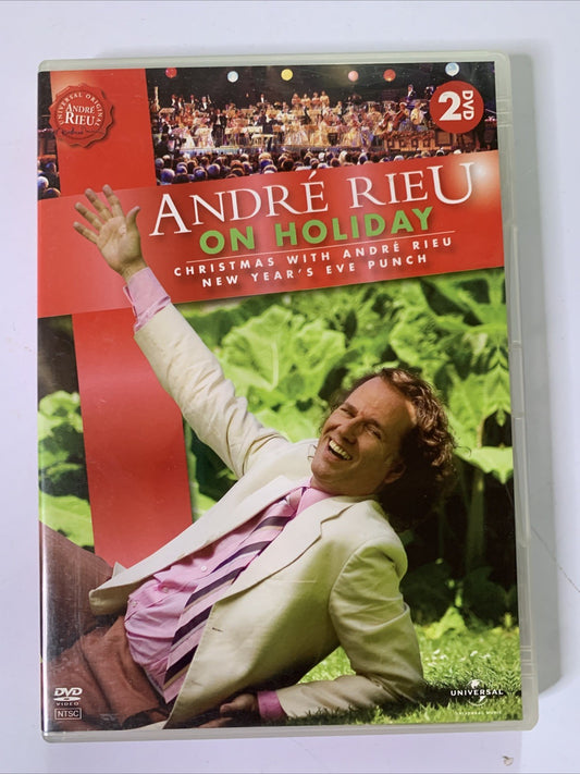 Andre Rieu On Holiday (DVD, 2007, 2-Discs) All Regions