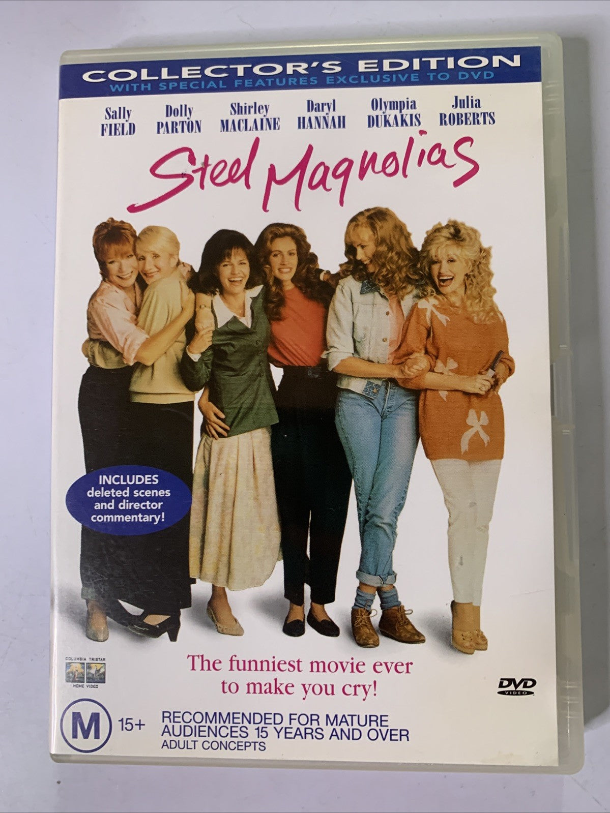 Steel Magnolias  (DVD, 1990) Shirley MacLaine, Sally Field, Julia Roberts