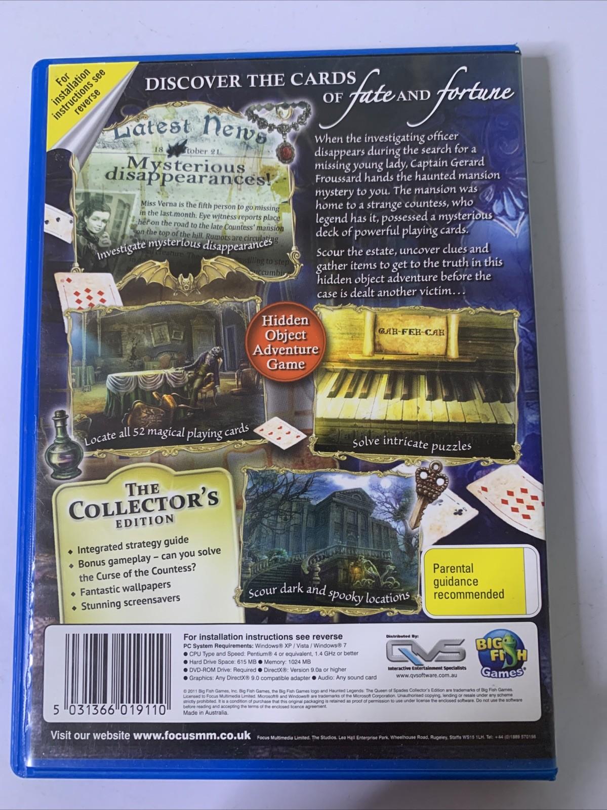 Haunted Legends: The Queen of Spades Collector's Edition  PC Hidden Object Game