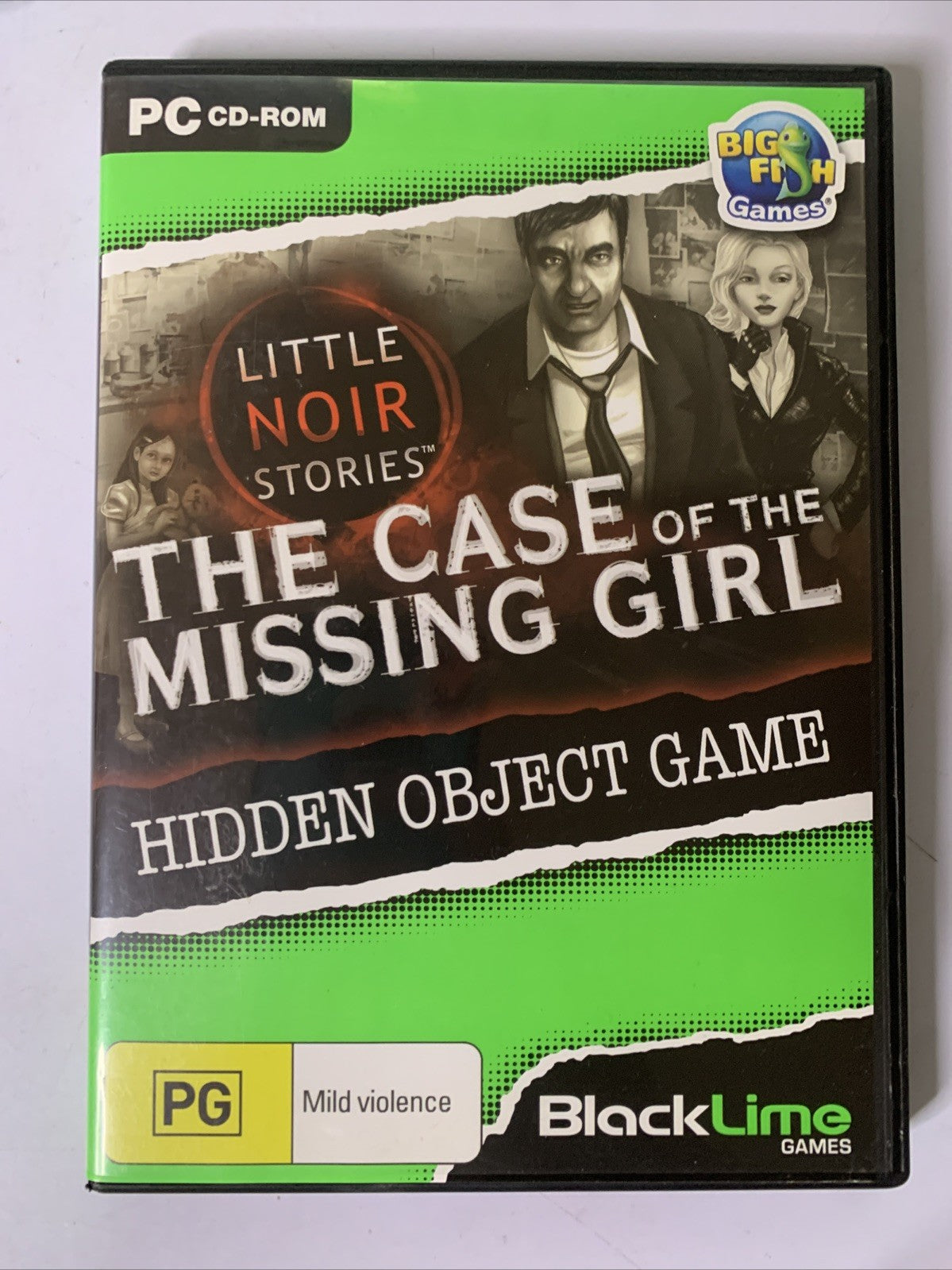 Little Noir Stories: The Case Of The Missing Girl PC Windows Hidden Object Game