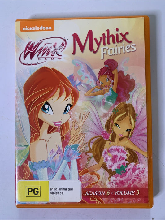 Winx Club : Mythix Fairies (DVD, 2014) Animation Region 4