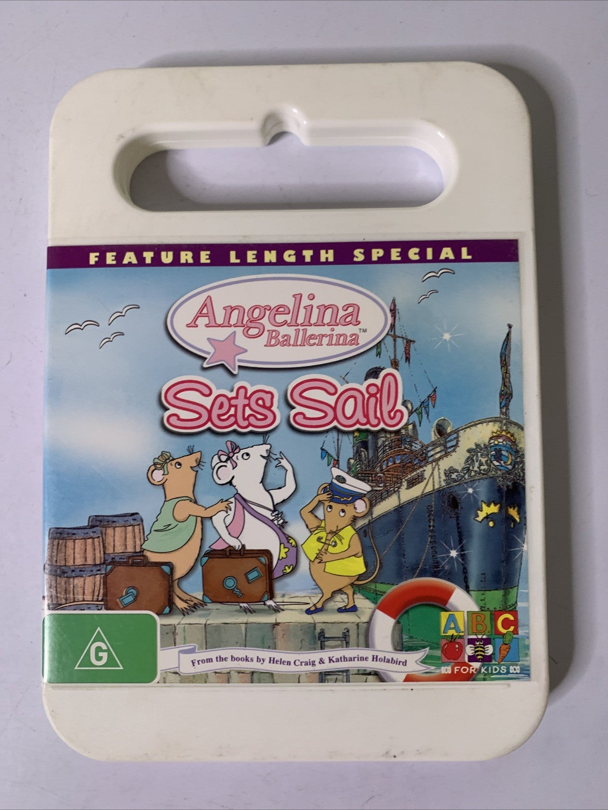 Angelina Ballerina: Sets Sail (DVD, 2001) ABC Kids Animation Region 4