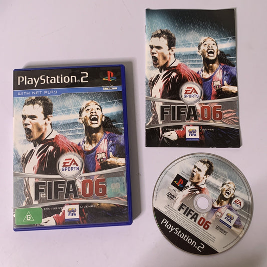 FIFA 06 PS2 Sony Playstation 2 PAL EA Sports Game Complete
