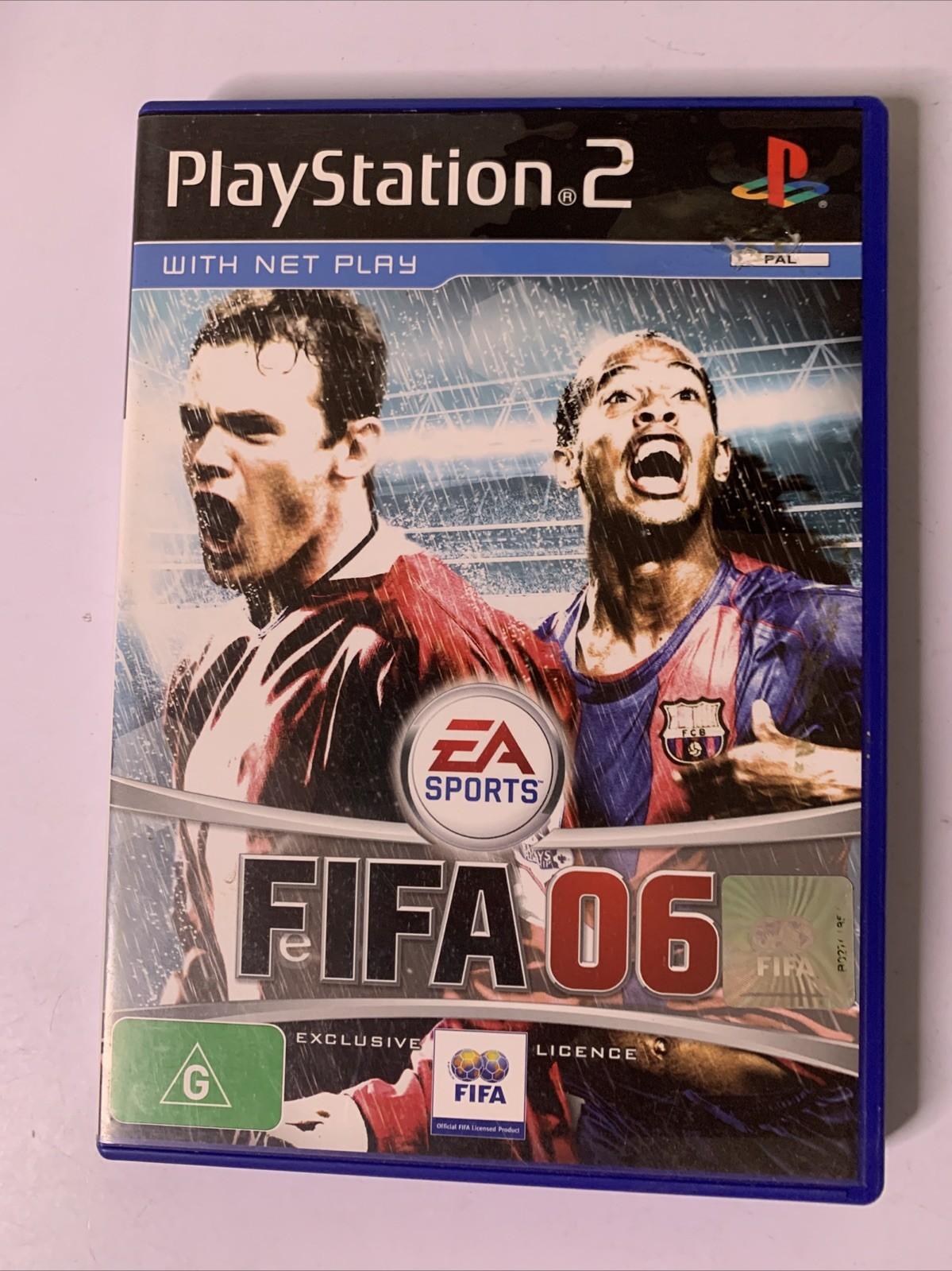 FIFA 06 PS2 Sony Playstation 2 PAL EA Sports Game Complete
