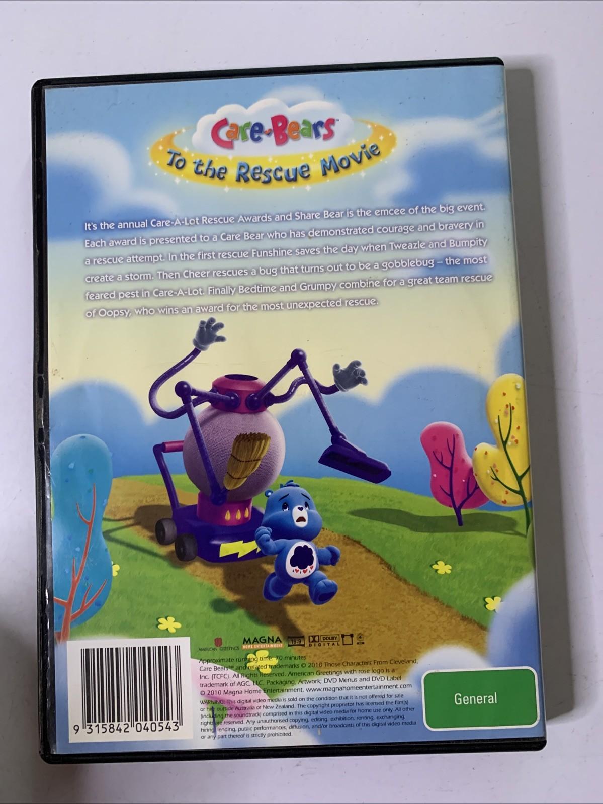 Care Bears To The Rescue Movie (DVD, 2009) Animation Region 4