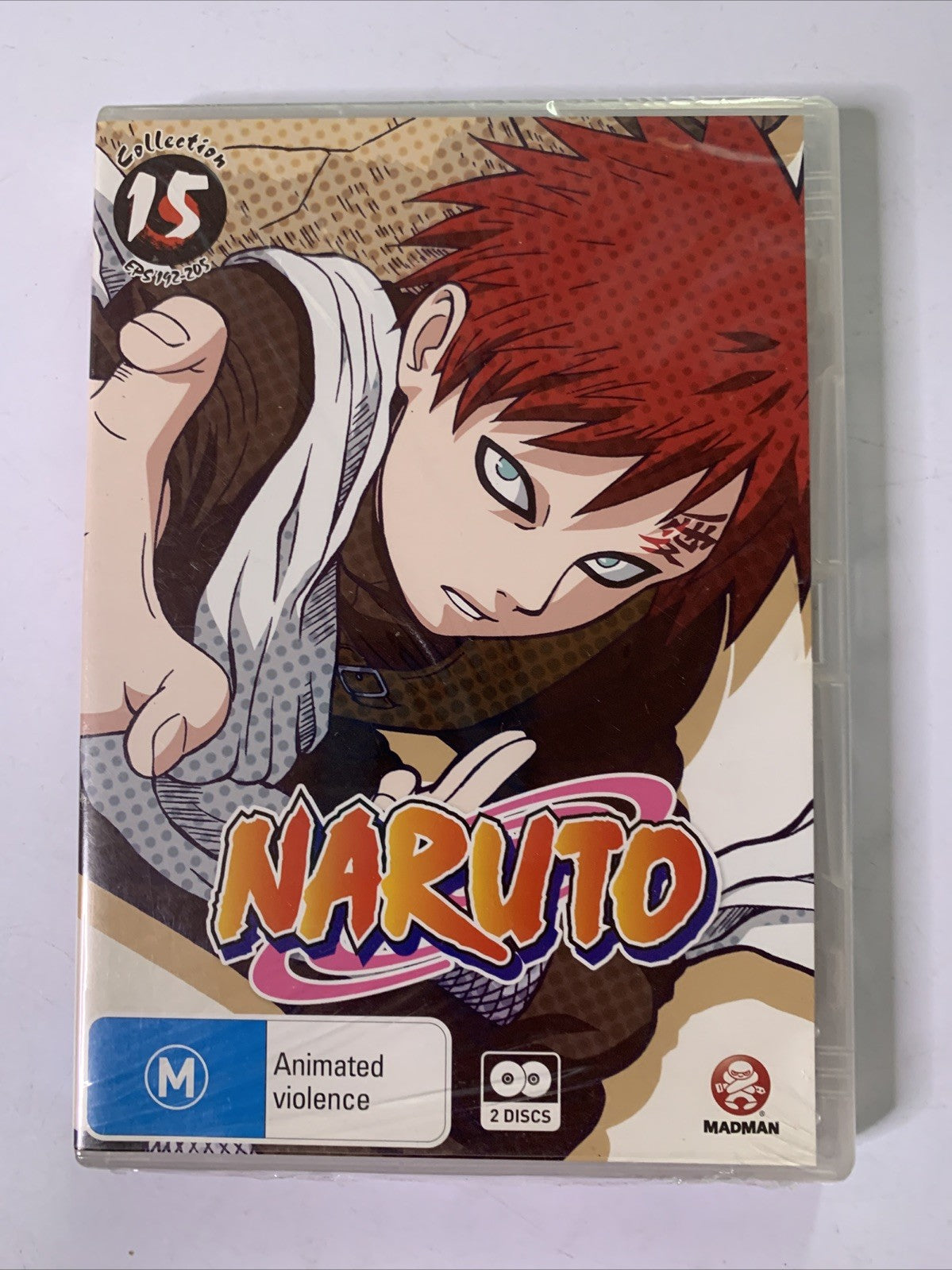Naruto Uncut : Collection 15 Eps 192-205  (DVD, 2002) Anime Region 4