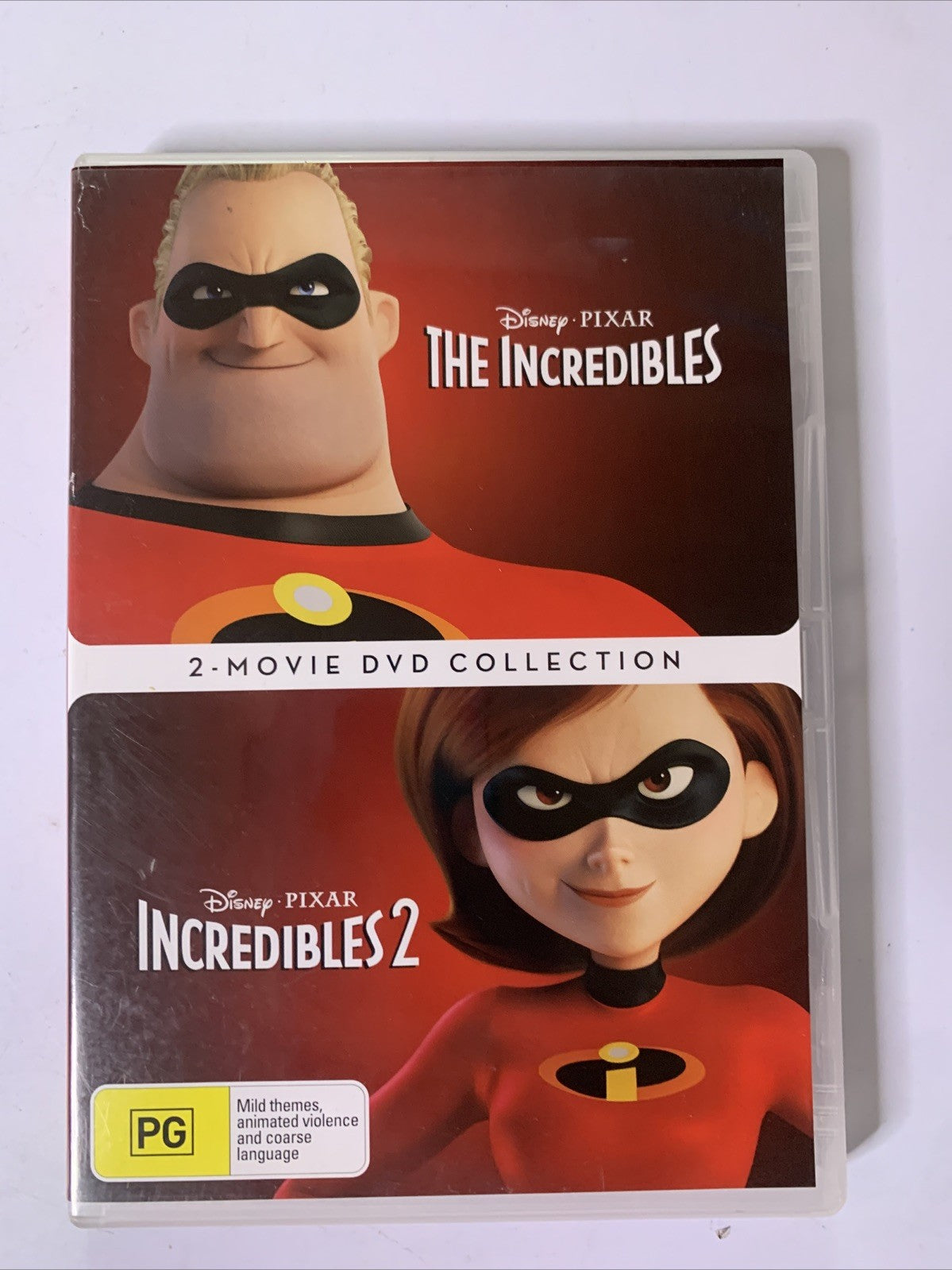 The Incredibles 1 & 2 (DVD, 2-Disc) Disney Animation Region 4
