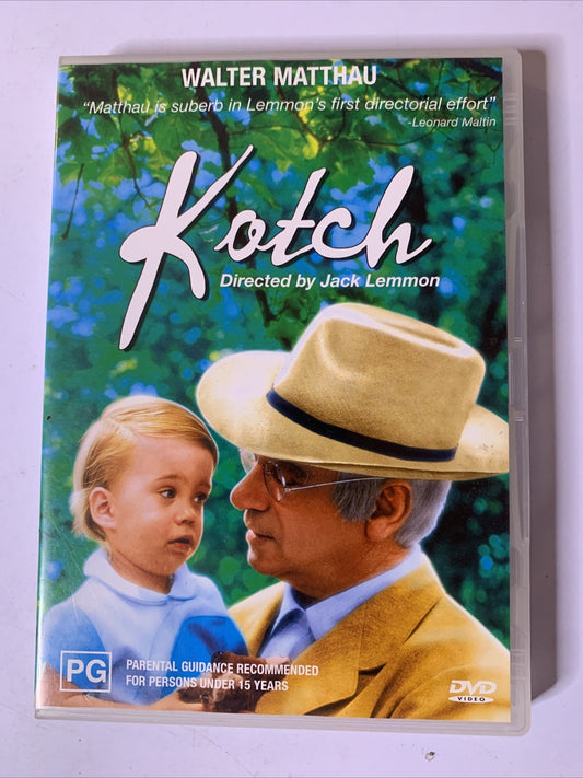 Kotch (DVD, 1971) Walter Matthau, Felicia Farr, Deborah Winters Region 4