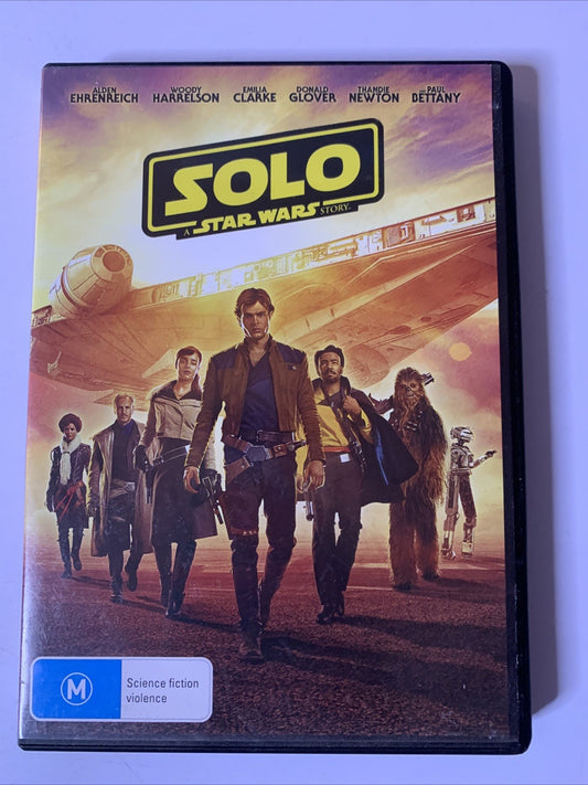 Solo : A Star Wars Story (DVD, 2018) Alden Ehrenreich, Woody Harrelson Region 4
