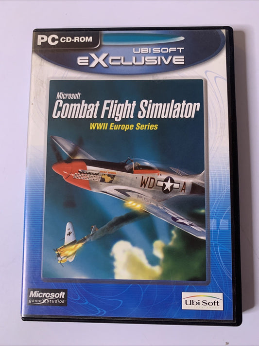 Microsoft Combat Flight Simulator WWII Europe Series PC CD-ROM Windows Game