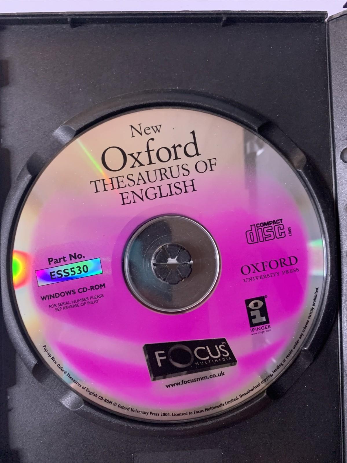Oxford Reference Suite: Dictionary, Thesauras & Quotations PC CD-ROM
