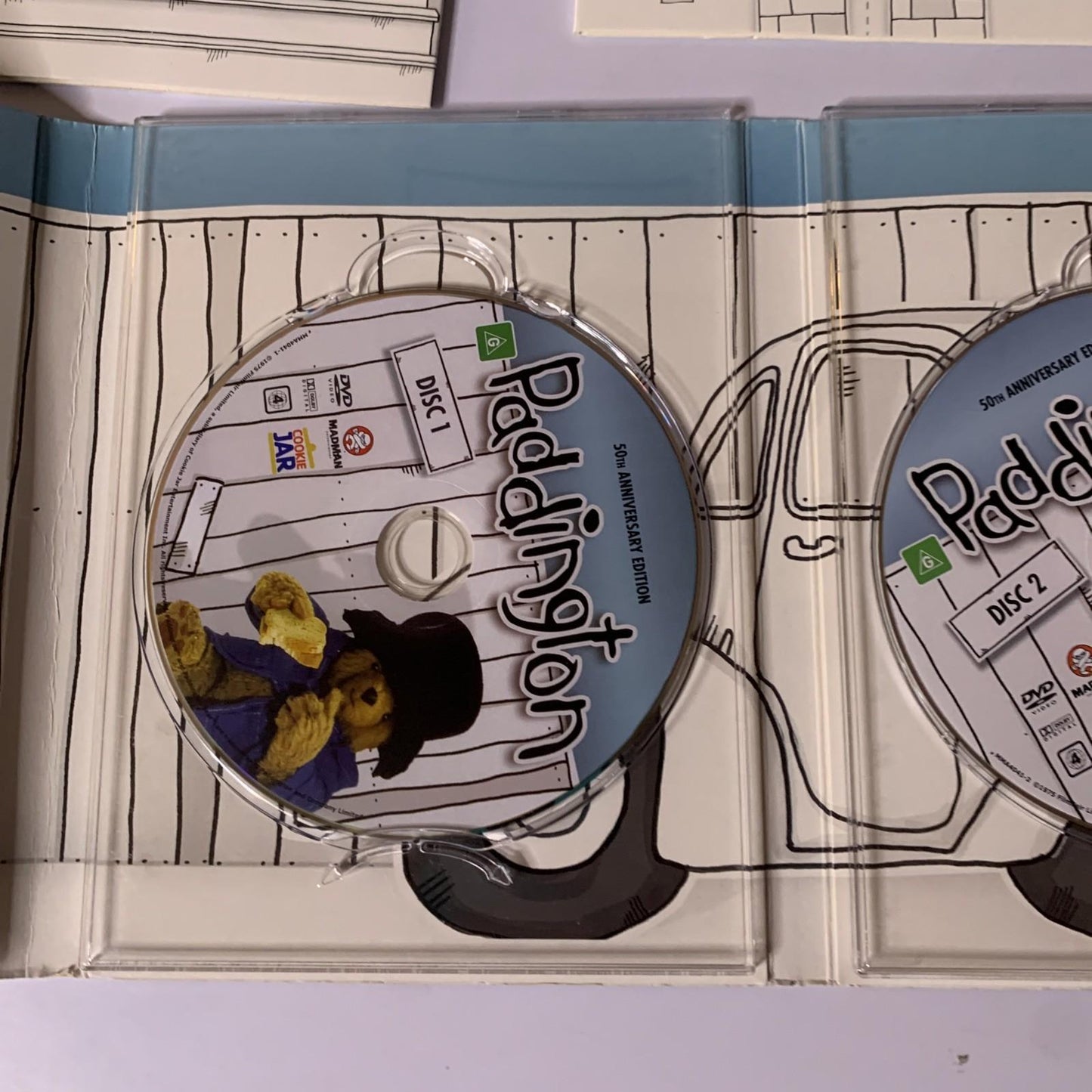 Paddington Bear 50th Anniversary Edition + Playset (DVD, 1975) Region 4