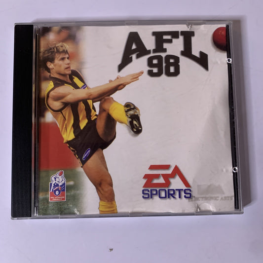 AFL 98 PC CD-ROM Windows Australian Rules Football Game
