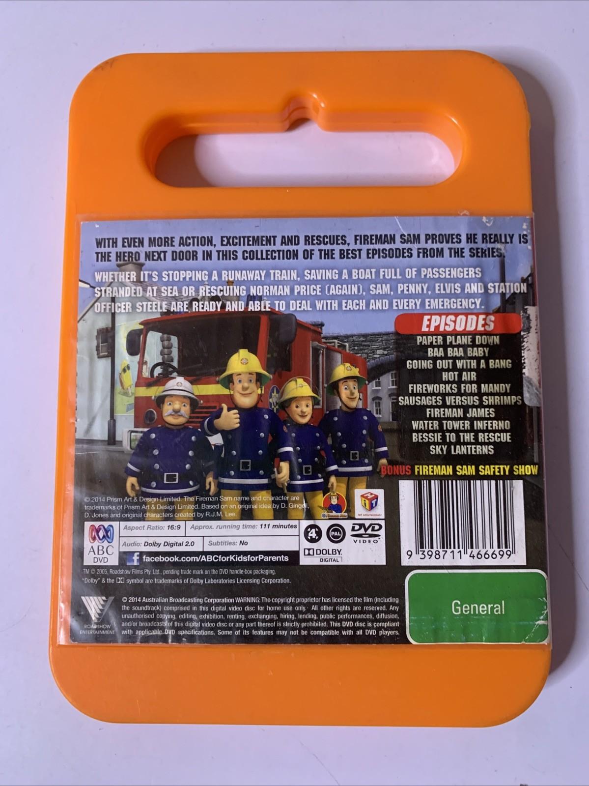 The Best Of Fireman Sam (DVD, 2014) Region 4