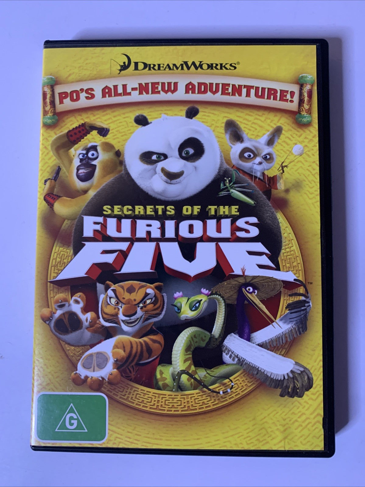 Secrets Of The Furious Five (DVD, 2008) DreamWorks Animation Region 4