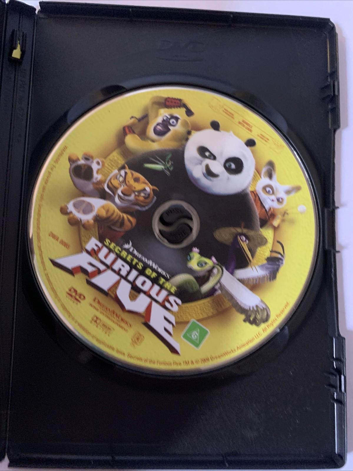 Secrets Of The Furious Five (DVD, 2008) DreamWorks Animation Region 4