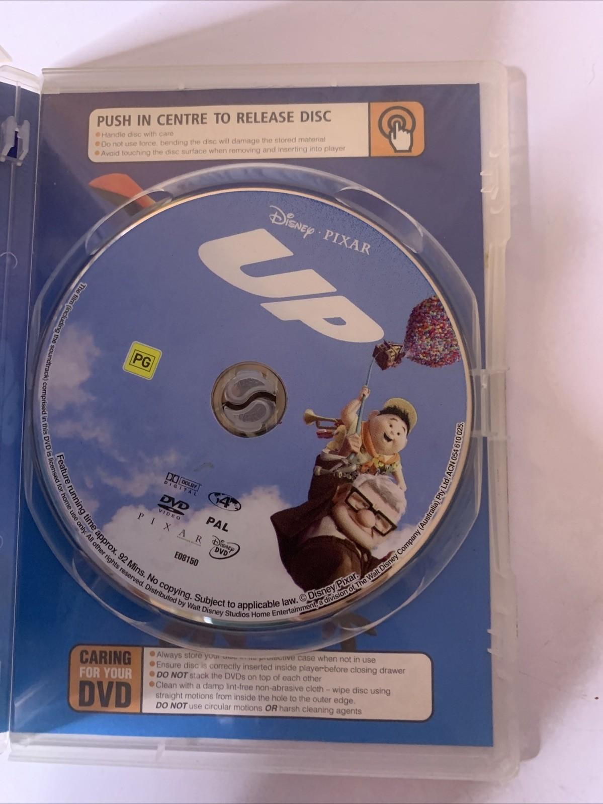 Up (DVD, 2009) Disney Pixar Animation Film Region 4