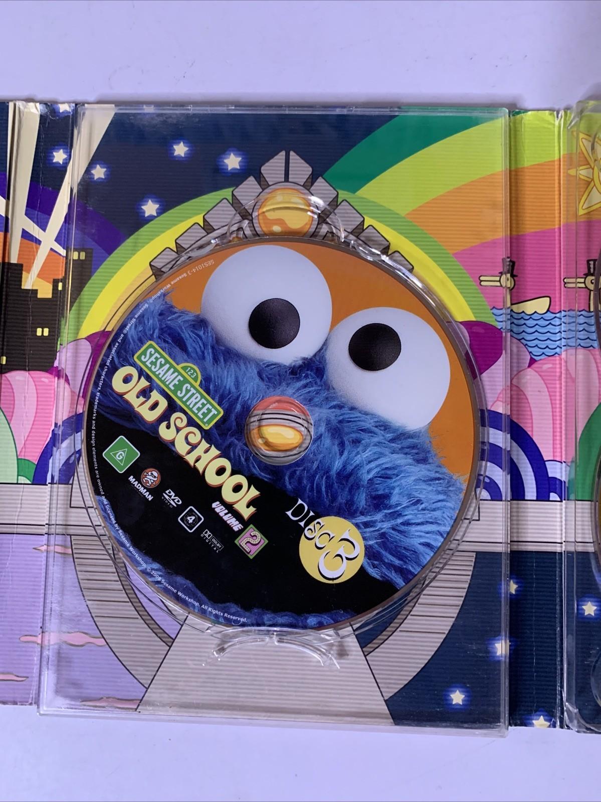 Sesame Street: Old School : Volume 2 (DVD, 1969, 3-Disc) Region 4